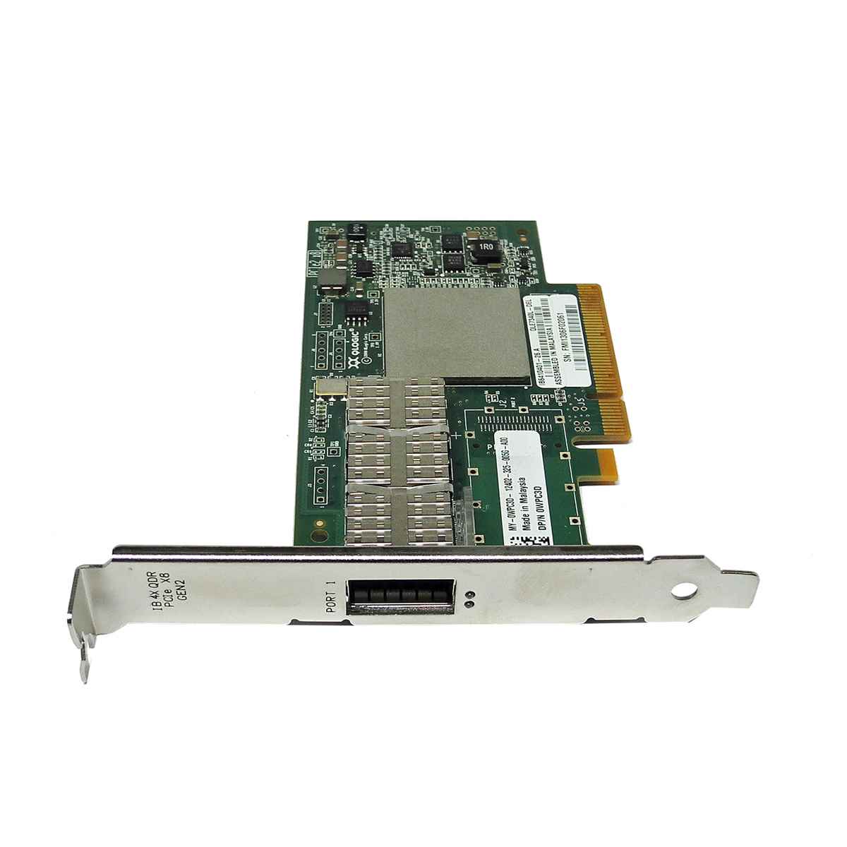 Dell QLogic QLE7340L Single-Port 40 Gb QDR InfiniBand Server Adapter 0WPC3D Dell QLogic QLE7340L Single-Port 40 Gb QDR InfiniBand Server Adapter 0WPC3D