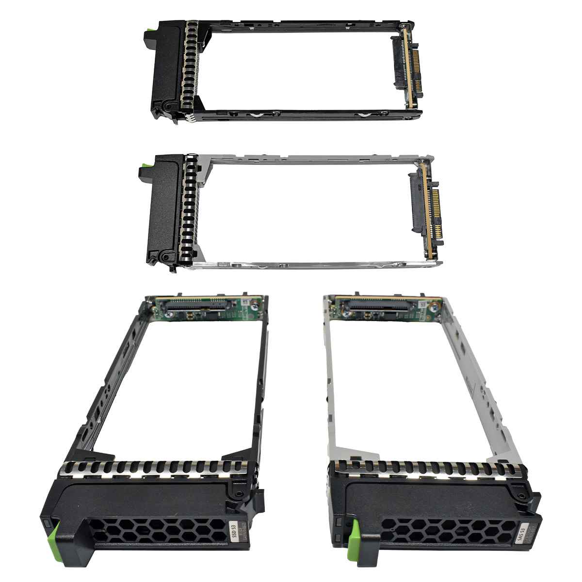 24x Fujitsu Eternus DX S3 Series 2.5" SAS HDD Caddy gray  black Rahmen CA32562-Y042