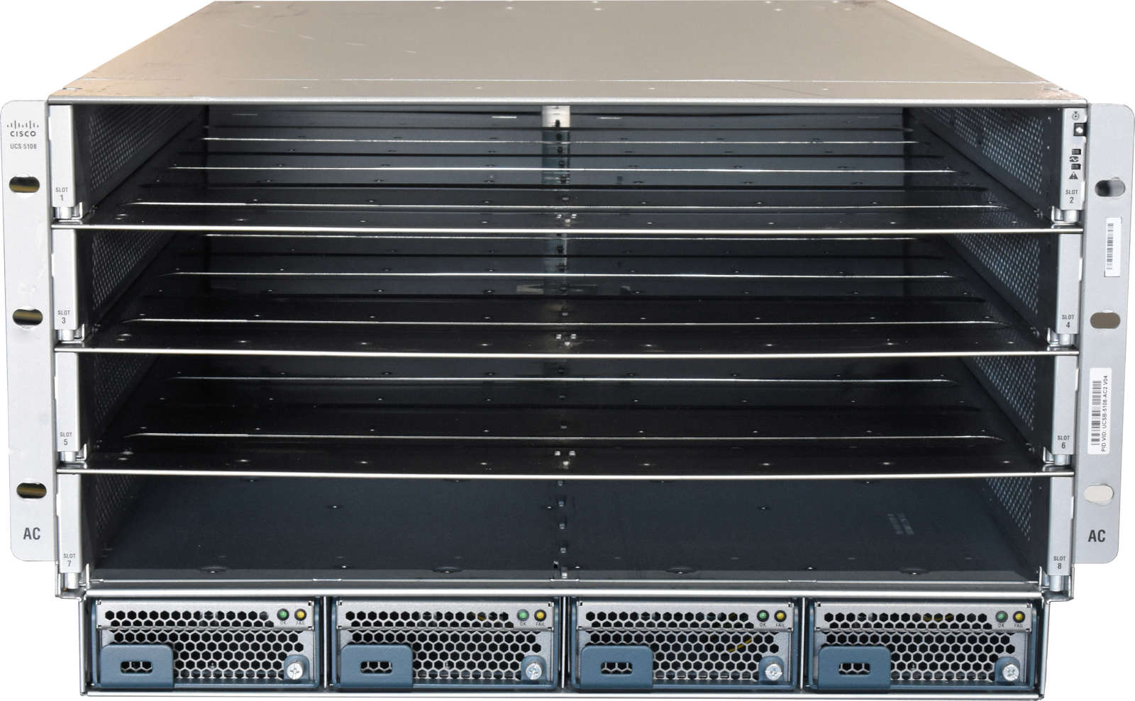 Cisco-Blade-Server-Chassis-UCS-5108-68-5091-05-2x-001.jpg Cisco Blade Server Chassis UCS 5108 68-5091-05 2x 40G Module UCS-IOM-2304
