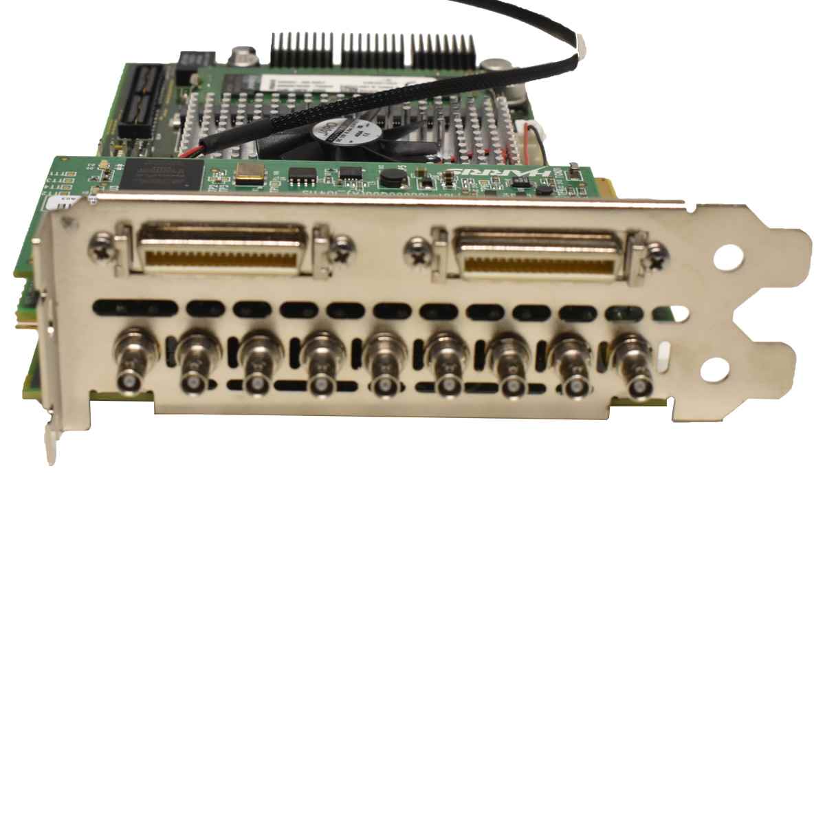Harris/L3Harris 170-100549Q00 Capture Card, 9 Ports, 2GB RAM DDR3 Category E1 + 161-100657Q00 Harris/L3Harris 170-100549Q00 Capture Card, 9 Ports, 2GB RAM DDR3 Category E1 + 161-100657Q00