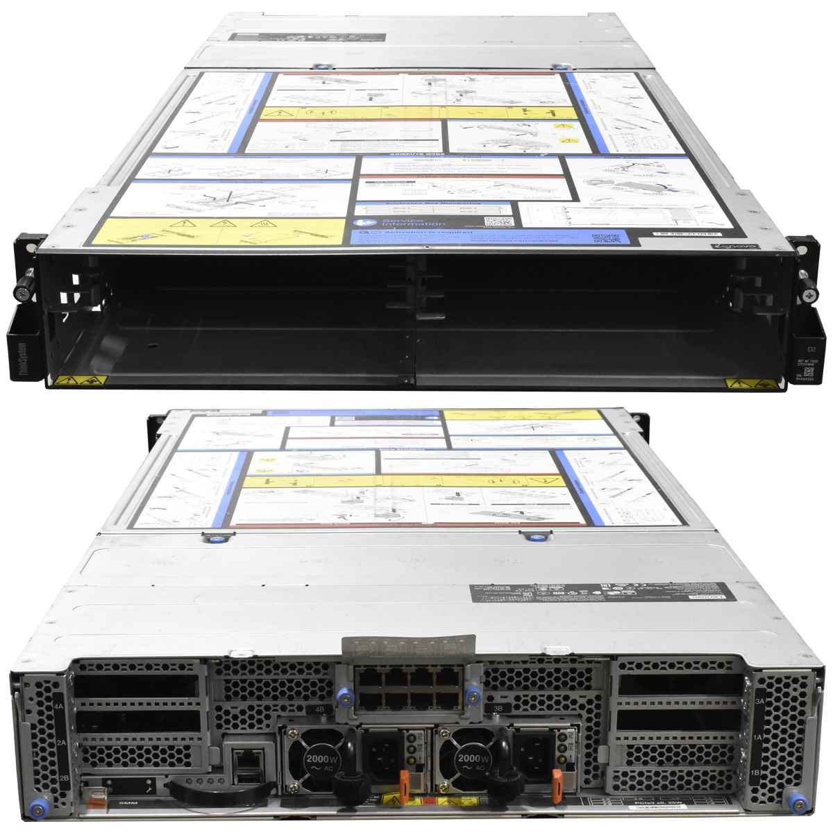 Lenovo ThinkSystem 4 Node 7X20 Chassis D2 no Node 1x SMM 10GBase-T 6x PCIe x8 Lenovo ThinkSystem 4 Node 7X20 Chassis D2 no Node 1x SMM 10GBase-T 6x PCIe x8
