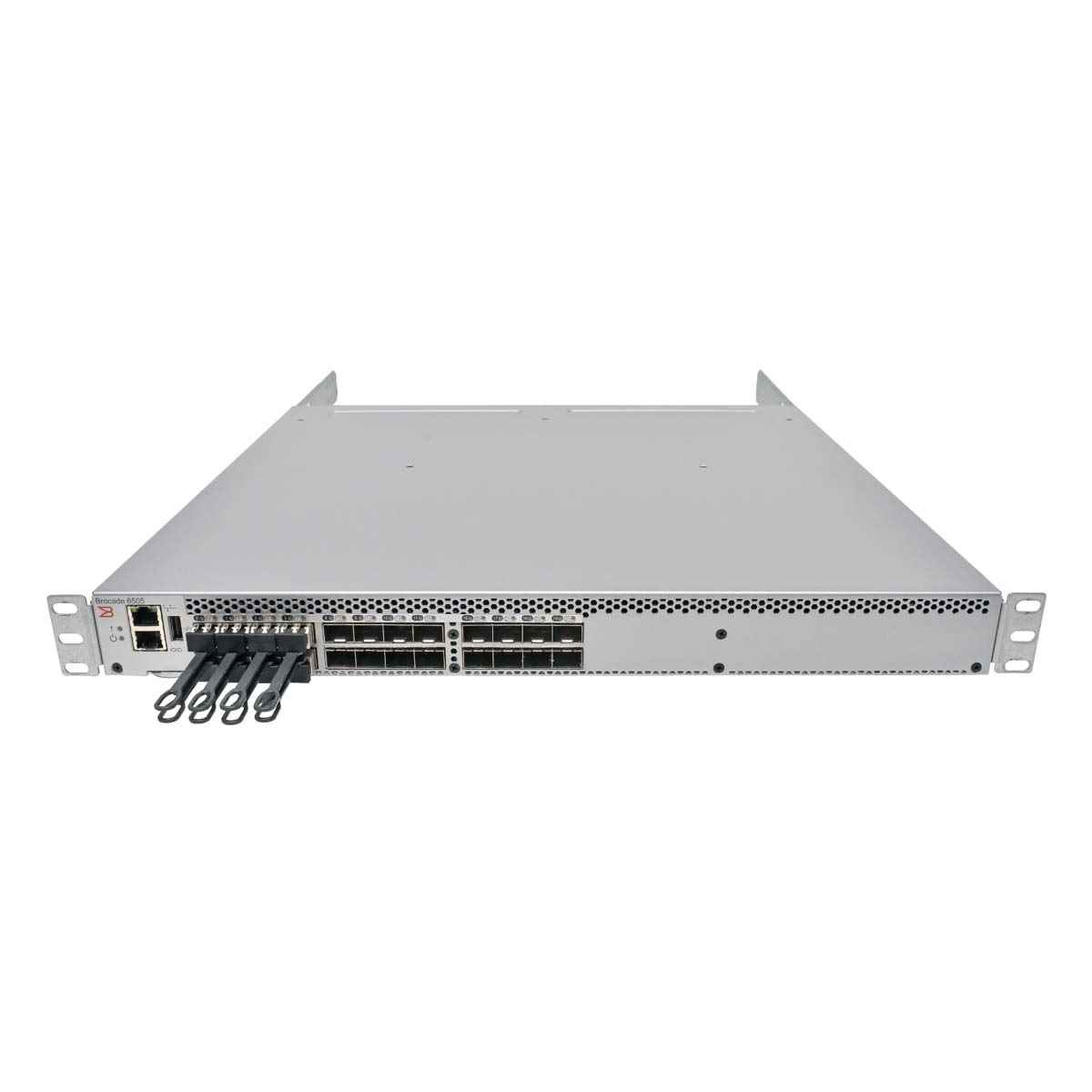 Brocade 6505 NA-6505-12-0R 80-1006113-06 SAN FC Switch 12 akt. Ports + 8 16G mini GBICs