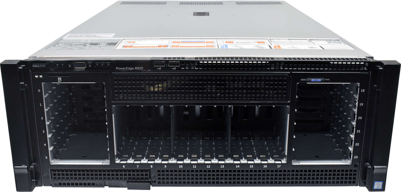 Dell-PowerEdge-R930-Server-4-x-E7-8890-V3-18-Core-001.jpg Dell PowerEdge R930 Server 4 x E7-8890 V3 18-Core 0 RAM PERC H730p 24 Bay 2,5"