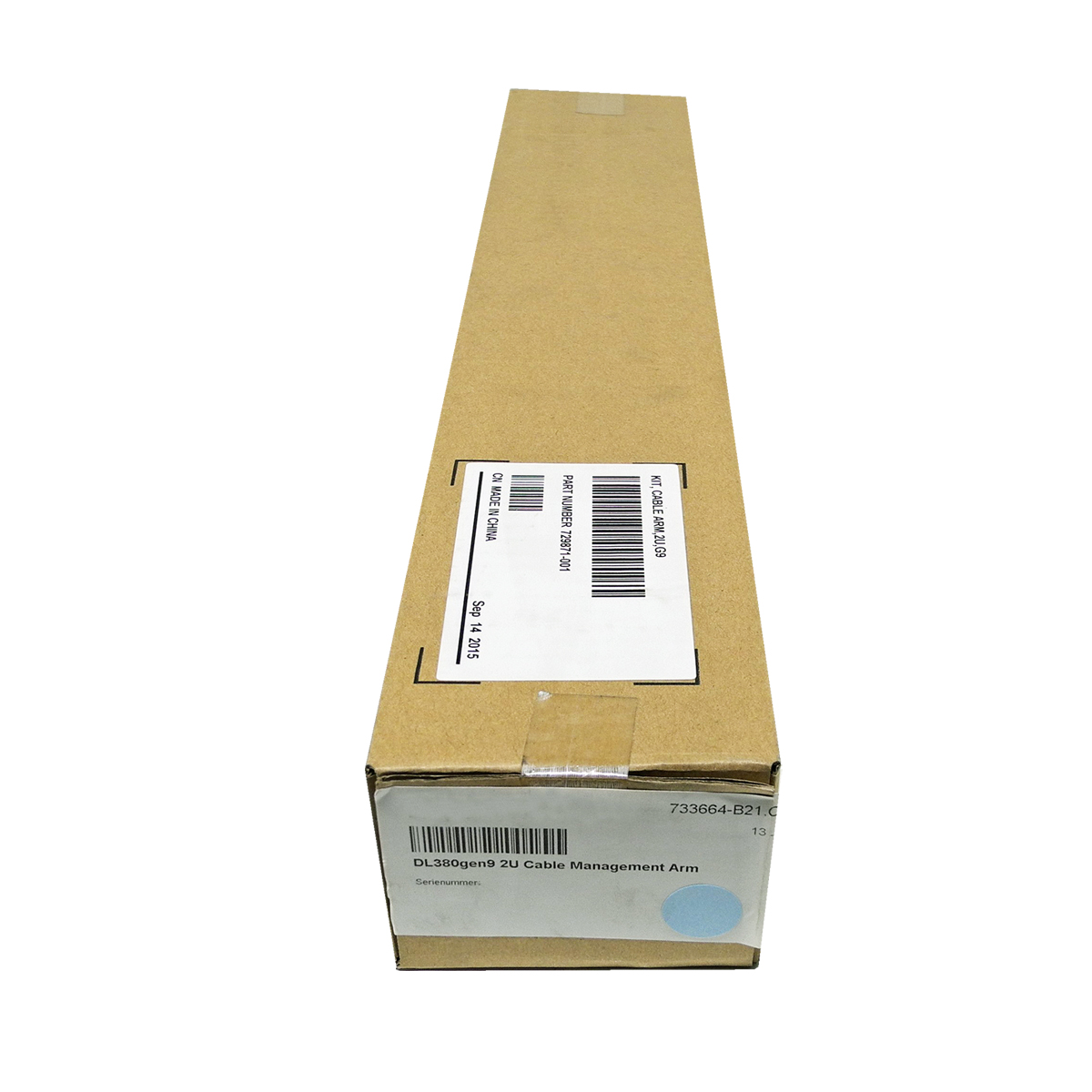 HP Kit Cable Arm 2U G9 729871-001 für DL380 Gen9 Server, Neuwertig, in geöffneter originaler Verpackung