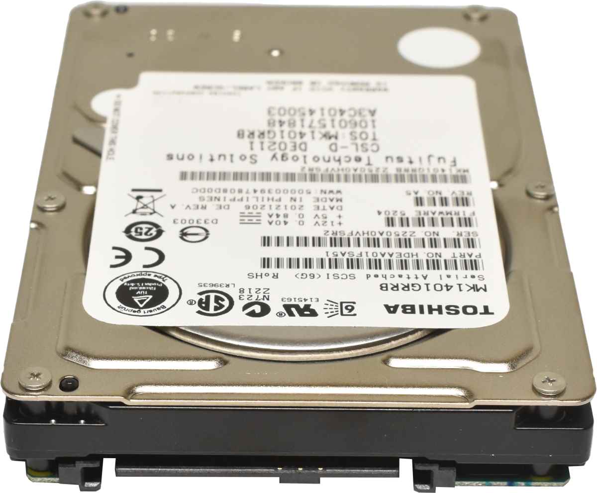 Toshiba 146GB 2.5" 15K 6G SAS HDD Festplatte MK1401GRRB