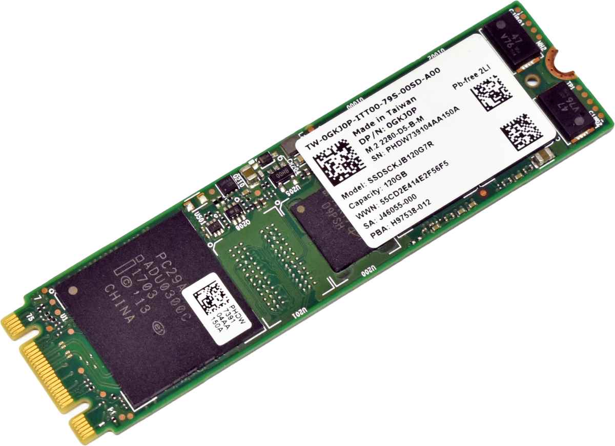 Dell Intel 0GKJ0P SSDSCKJB120G7R M.2 2280 120GB 6G SATA BOSS SSD