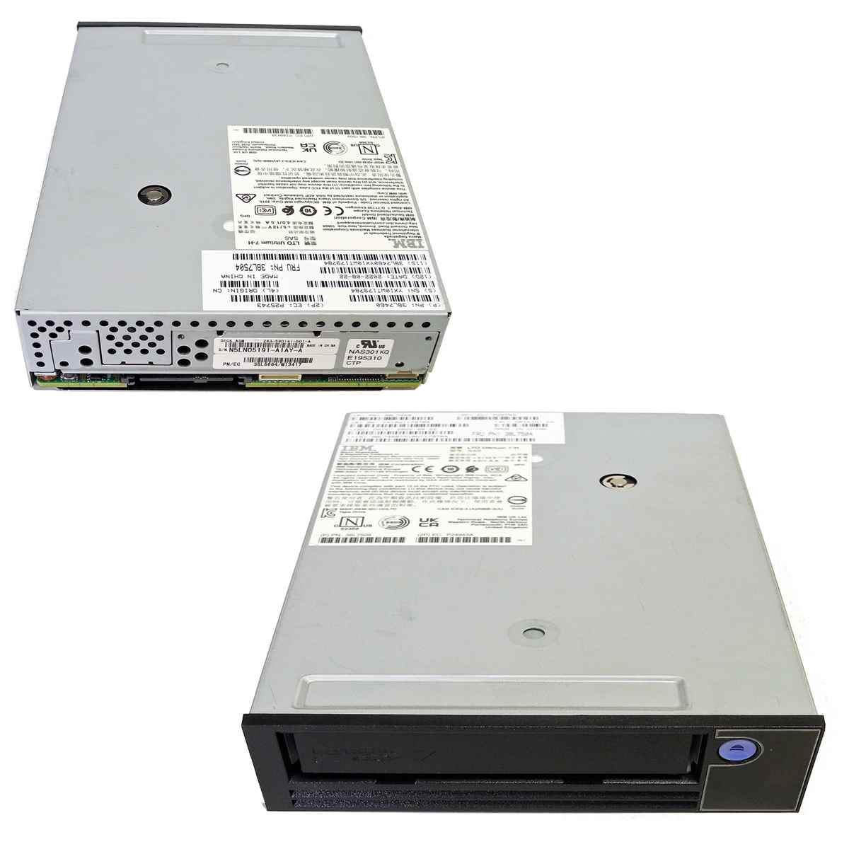 IBM LTO Ultrium 7-H LTO-7 38L7504 6TB / 15TB SAS 6Gb Tape Drive 38L7509 IBM LTO Ultrium 7-H LTO-7 38L7504 6TB / 15TB SAS 6Gb Tape Drive 38L7509