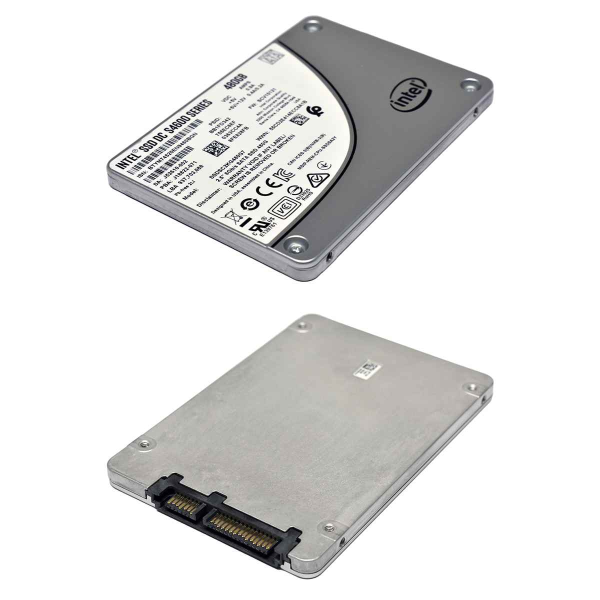 Intel DC-S4600 Series 480GB SSDSC2KG480G7 2,5" 7mm 6G SATA SSD Intel DC-S4600 Series 480GB SSDSC2KG480G7 2,5" 7mm 6G SATA SSD