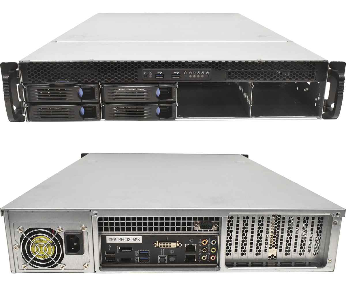 Chenbro Asus Server Board P10S-M WS Intel i7-7700 4.20GHz 16GB RAM PC4 8x LFF 3,5