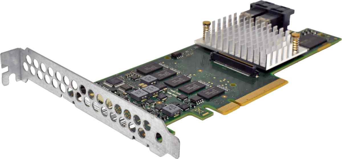 Fujitsu D3216-B13 GS3/GS4 EP420i 12Gb PCIe x8 RAID Controller 2x SAS Kabel FP Fujitsu D3216-B13 GS3/GS4 EP420i 12Gb PCIe x8 RAID Controller 2x SAS Kabel FP