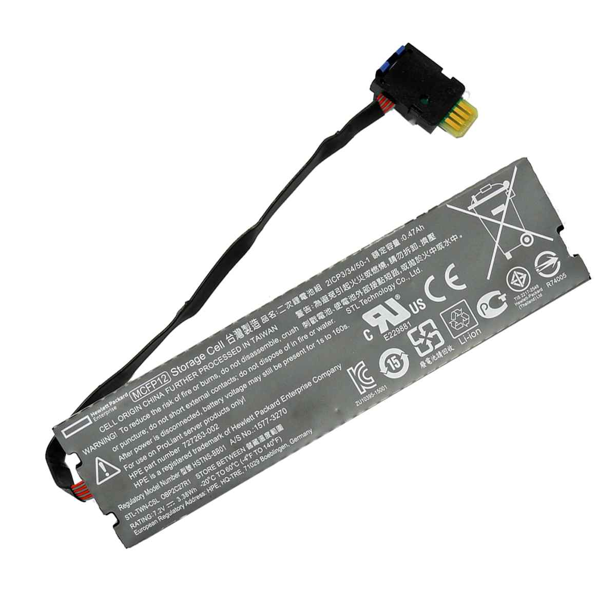 HP FBWC Battery HSTNS-BB01 727263-002 815984-001 for ProLiant BL460c Gen9 BL660c Gen9 HP FBWC Battery HSTNS-BB01 727263-002 815984-001 for ProLiant BL460c Gen9 BL660c Gen9