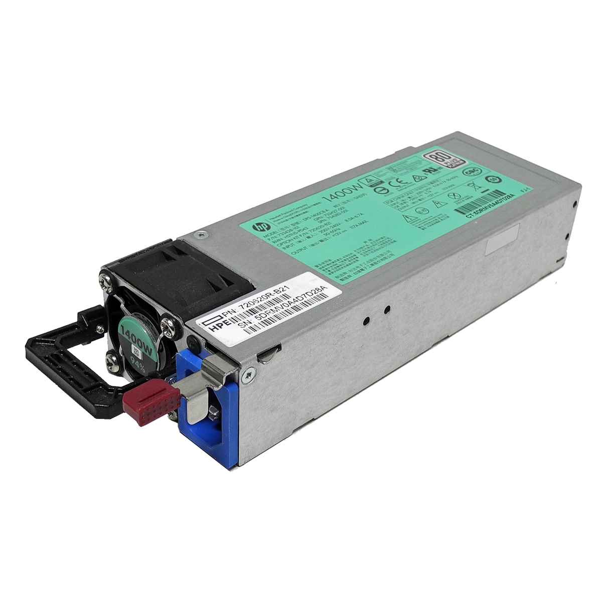 HP DPS-1400CB A Power Supply/Netzteil 1400W HSTNS-PD43 DL360 380 G9 754383-001 HP DPS-1400CB A Power Supply/Netzteil 1400W HSTNS-PD43 DL360 380 G9 754383-001
