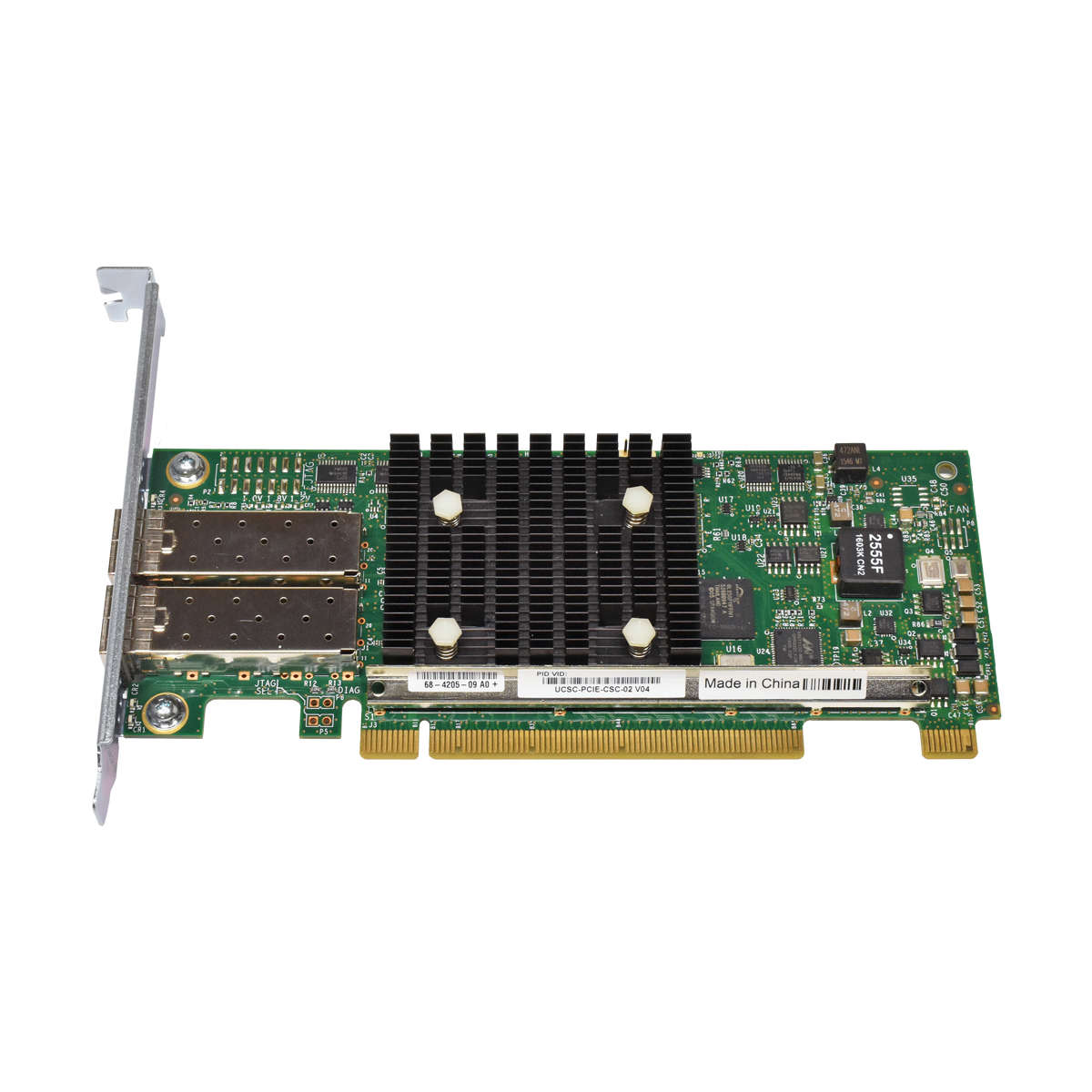 Cisco-UCSC-PCIE-CSC-02-Dual-Port-PCIe-x16-Virtual-005.jpg Cisco UCSC-PCIE-CSC-02 Dual-Port PCIe x16 Virtual Interface Card 1225 73-14093-09 68-4205-09 FP