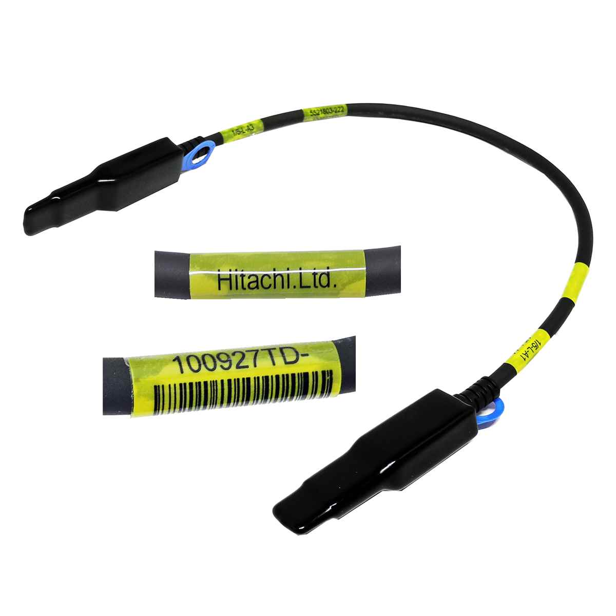 Hitachi SAS SFF-8088 to SFF-8088 55 cm Direct Attach Copper Cable new 100927TD- Hitachi SAS SFF-8088 to SFF-8088 55 cm Direct Attach Copper Cable new 100927TD-