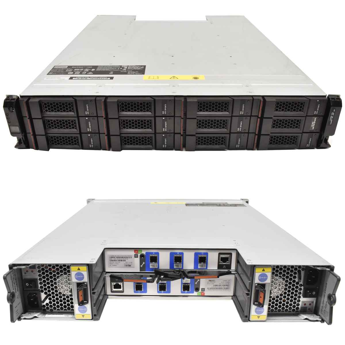 Lenovo Compellent Enclosure D1212 2U 2x 12 Gb/s SAS SFF 8644 12x 3.5 Bay + Caddy Lenovo Compellent Enclosure D1212 2U 2x 12 Gb/s SAS SFF 8644 12x 3.5 Bay + Caddy