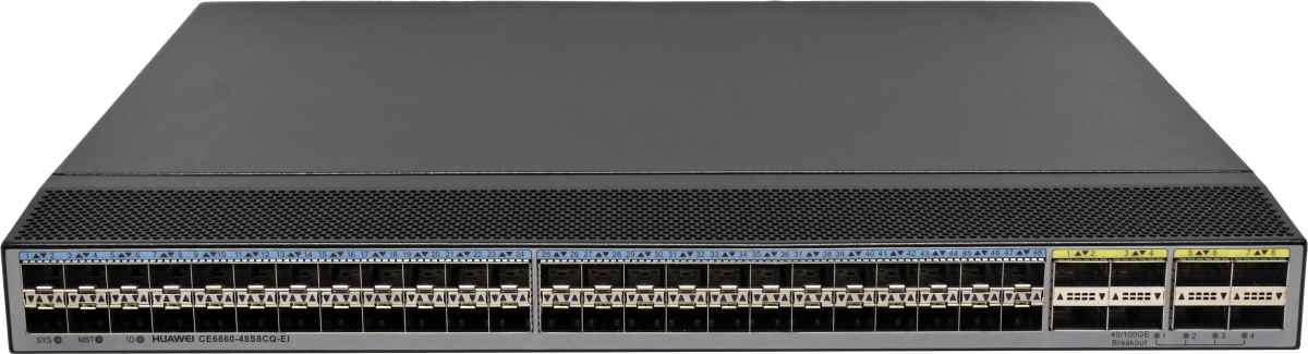 Huawei CE6860-48S8CQ-EI 48-Port 10GE/25GE SFP28 Cloud Engine / Switch 8x QSFP28 40GE/100GE