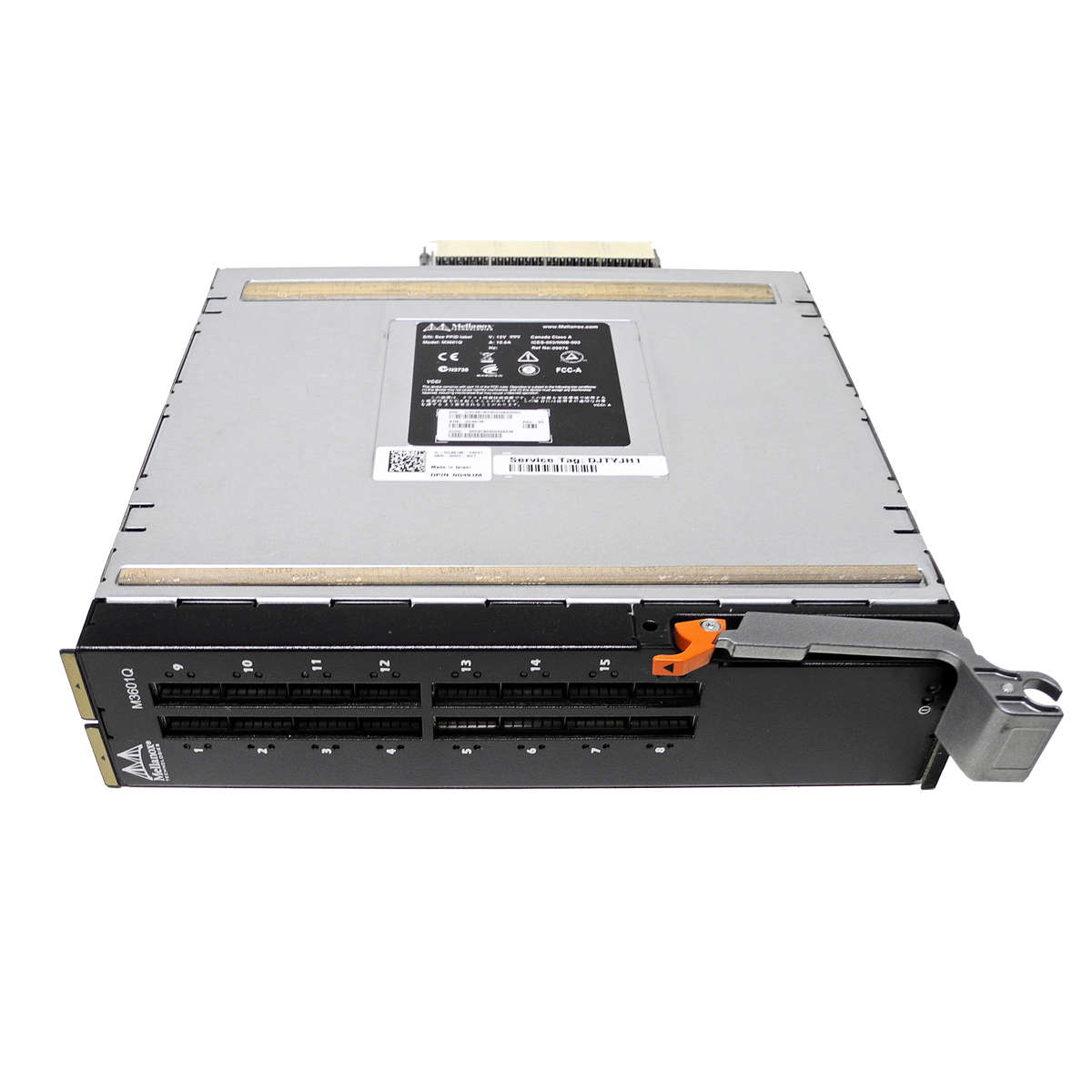 Dell-Mellanox-M3601Q-32-Port-40-Gb-s-InfiniBand-Bl-002.jpg Dell Mellanox M3601Q 32-Port 40 Gb/s InfiniBand Blade Switch for M1000e 0G491M