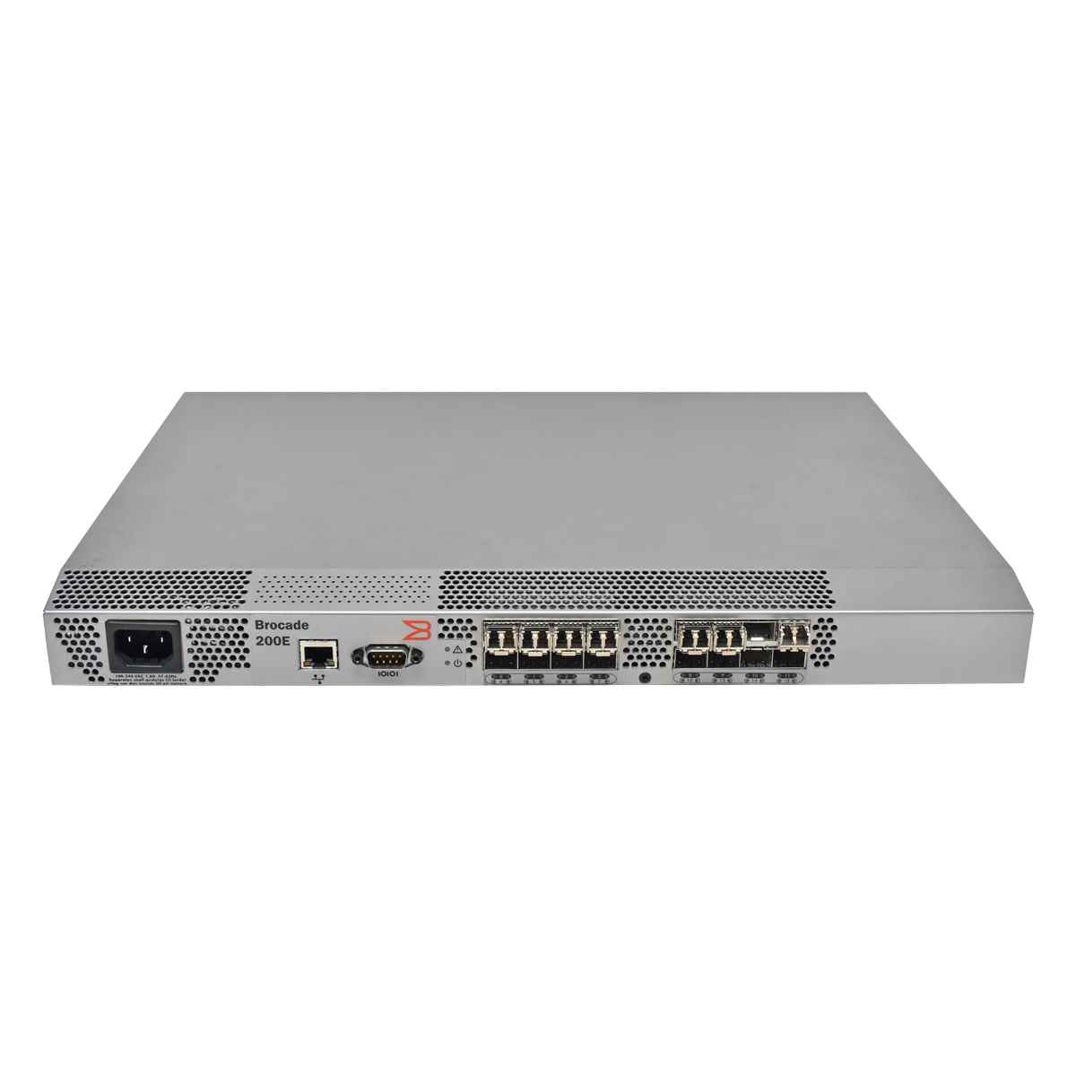 Brocade SilkWorm 200E SM-210E-R0000 80-1200035-02 4G 16Port FC Switch 8 aktive Ports + 7 GBICs
