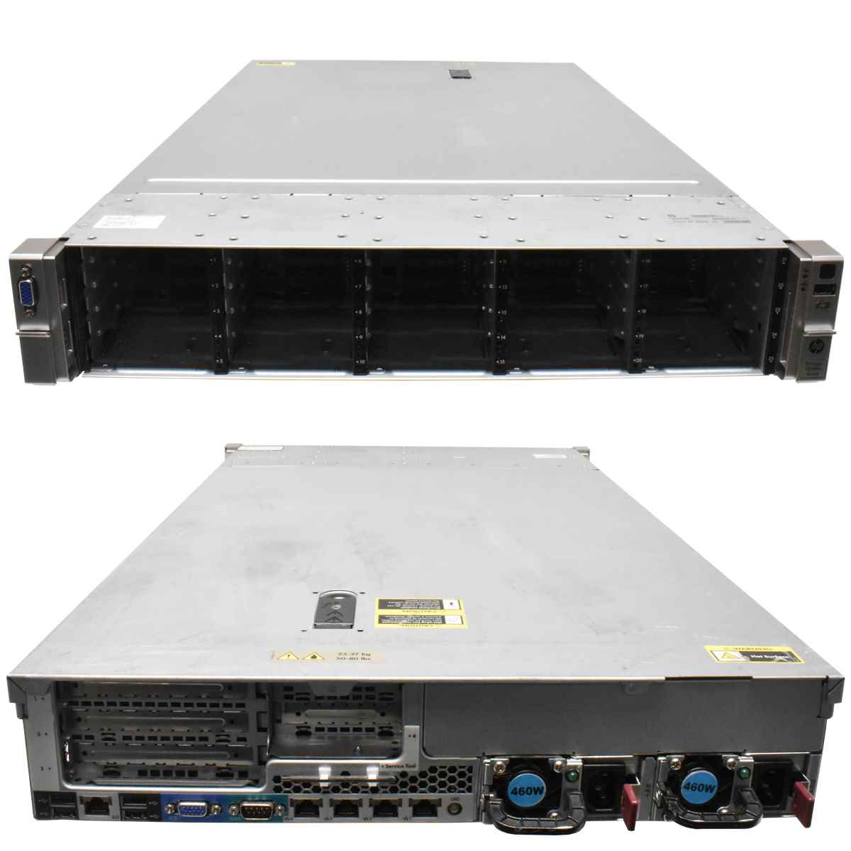 HP ProLiant DL380e G8  2x E5-2450L 64 GB RAM PC3 P420 25 Bay SFF 2.5 Zoll