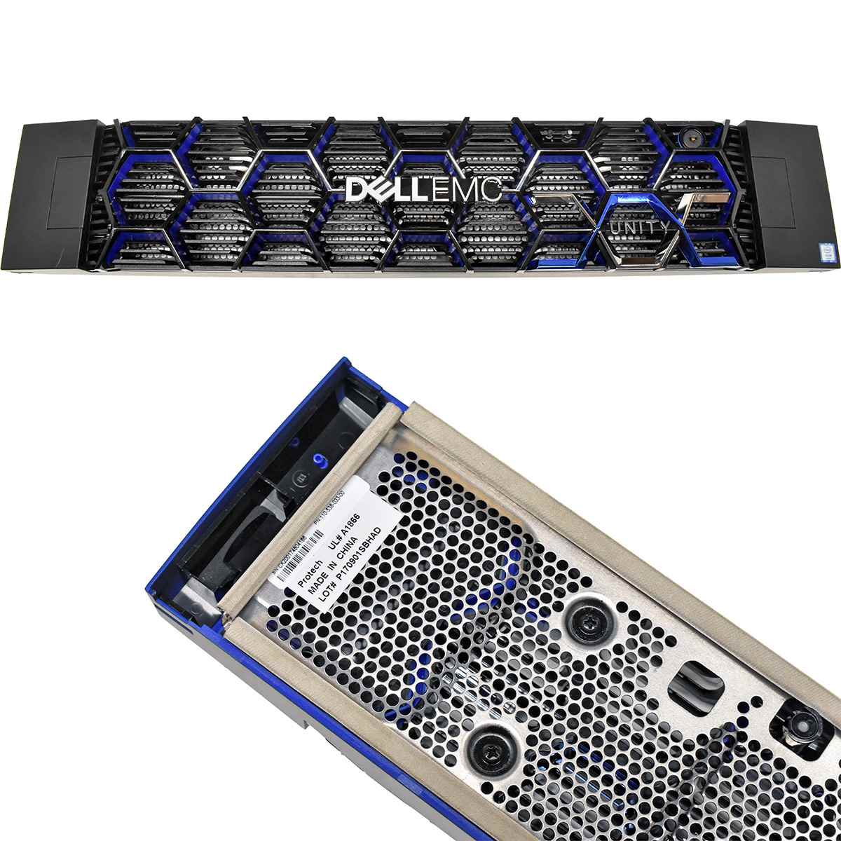 Dell EMC Front Bezel 110-538-033-00 for Unity DAE 2U 25 Slot +keys Dell EMC Front Bezel 110-538-033-00 for Unity DAE 2U 25 Slot +keys