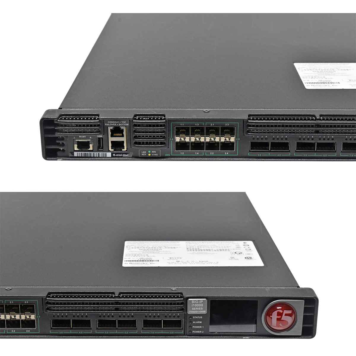 F5 Networks BIG-IP 10000 Series i10600/i10800 Local Traffic Manager 1x Intel Xeon E5-1660 v4 128GB RAM no HDD no OS