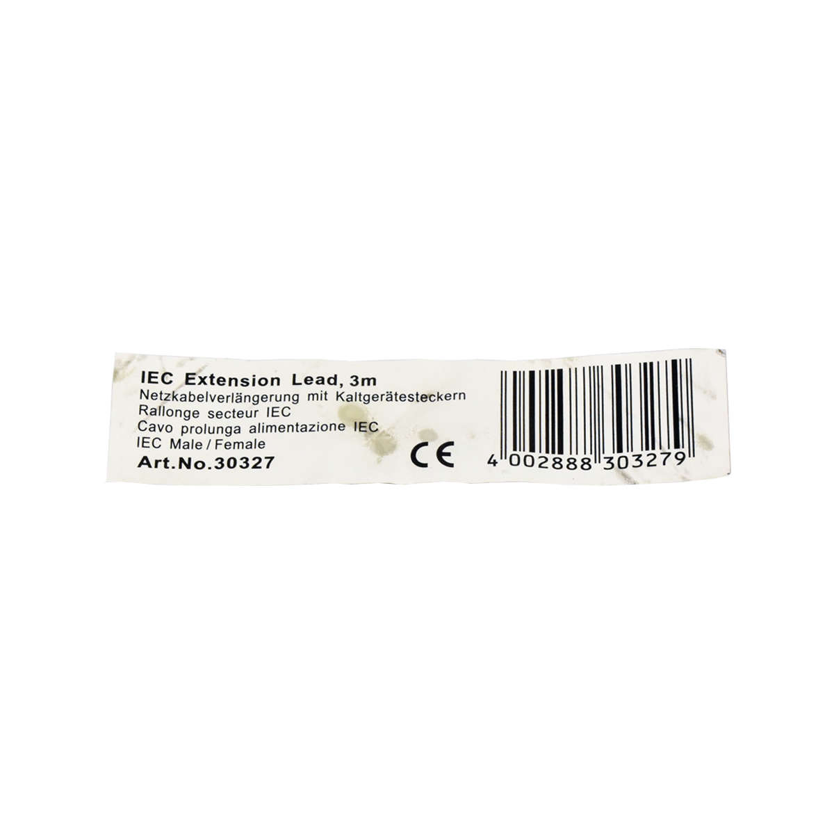 Netzkabel-3m-C14---C13-Lindy-IEC-Extension-Lead-30-003.jpg Netzkabel 3m C14 - C13 Lindy IEC Extension Lead 30327 schwarz Neu/New