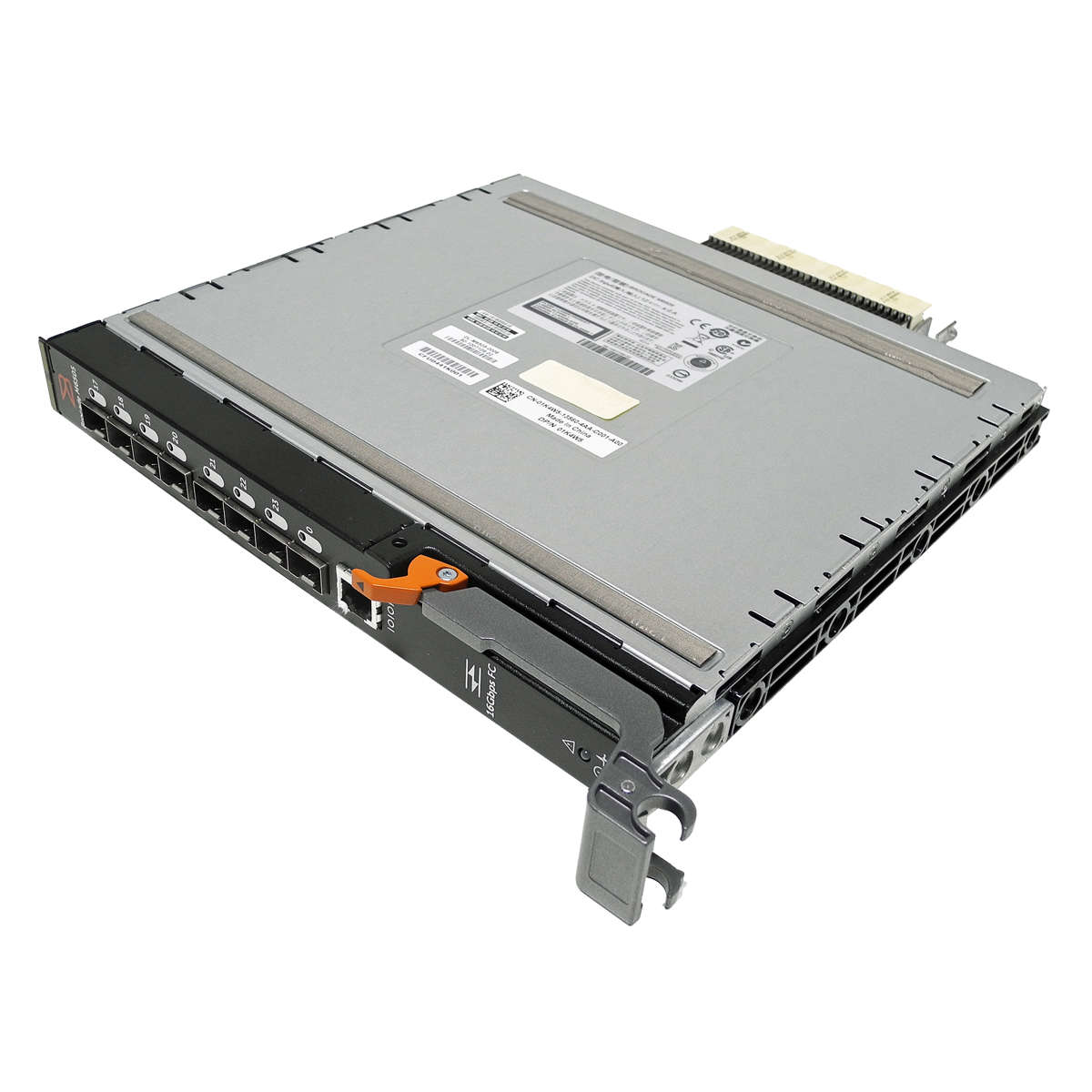 Dell-Brocade-M6505-24-Ports-16Gb-SFP-Blade-Switch-001.jpg Dell Brocade M6505 24-Ports 16Gb SFP+ Blade Switch for PowerEdge M1000e 0HTPC7 07M6XJ