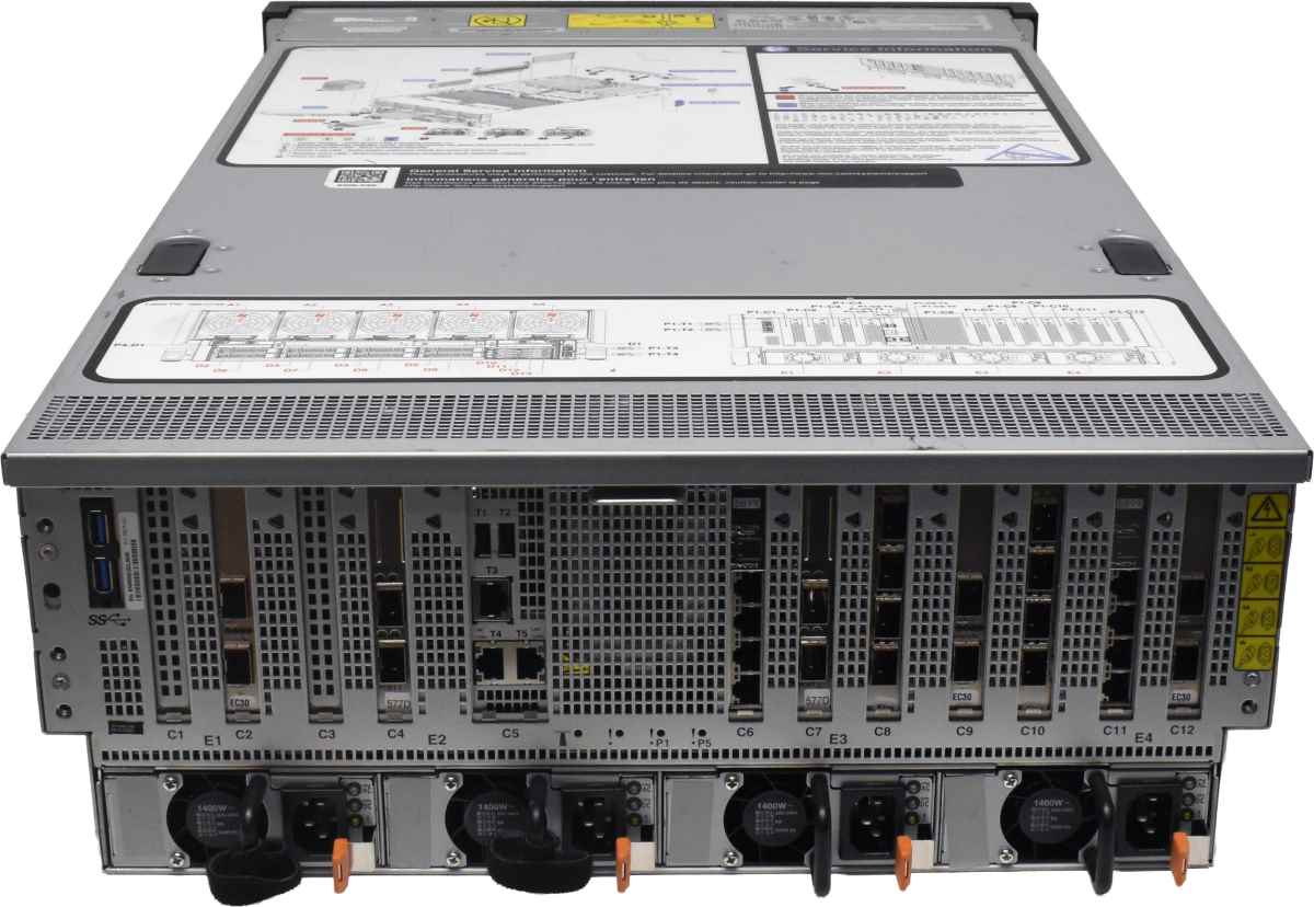 IBM Power E850 Server 4x Power8 CPU 1,5TB RAM PC3 8x SFF 2,5 4U 4x VRM CCIN27
