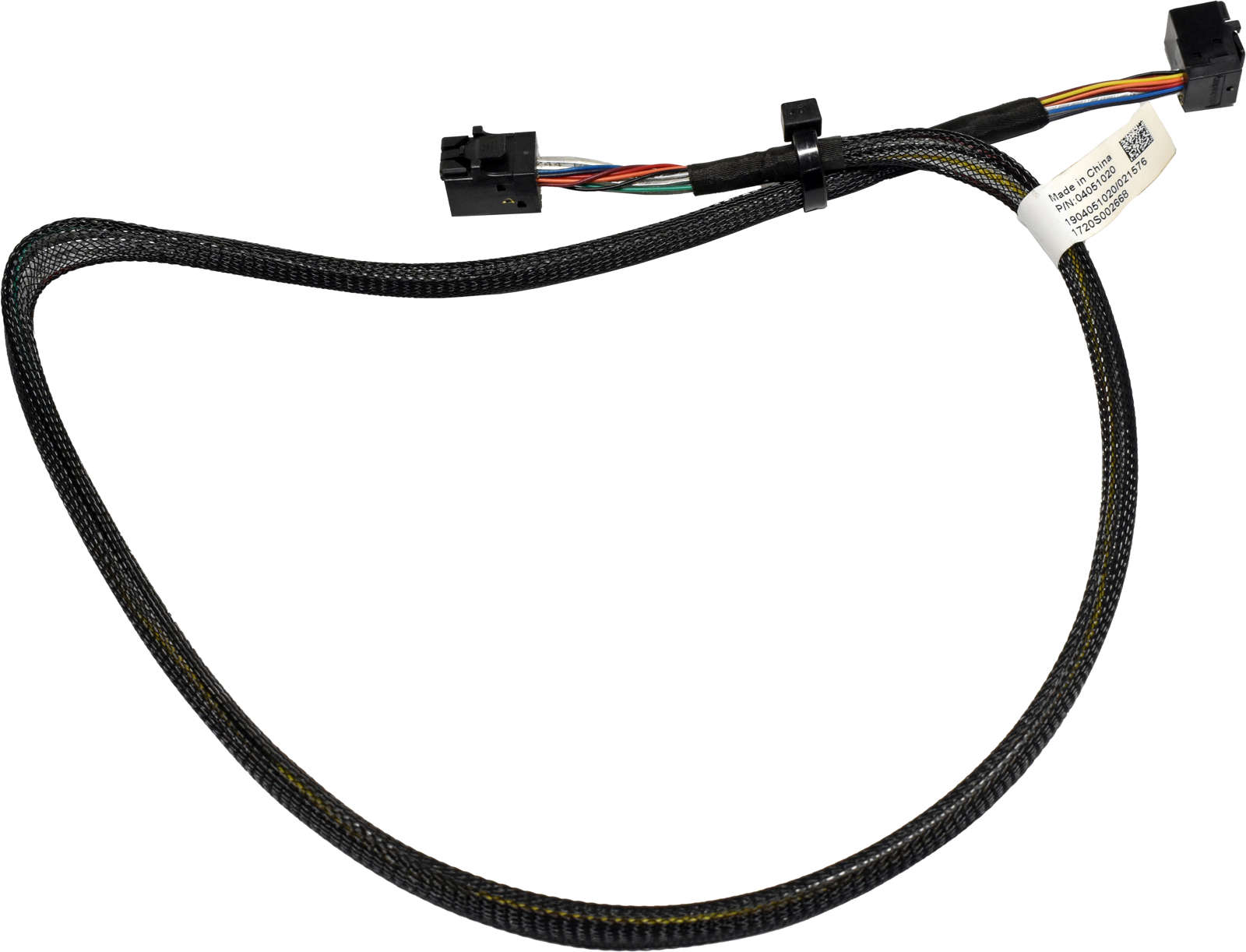 Dell-12G-Mini-SAS-HD-Datenkabel-0-72m-04051020-SFF-002.jpg Dell 12G Mini SAS HD Datenkabel 0,72m 04051020 SFF-8643 - SFF-8643
