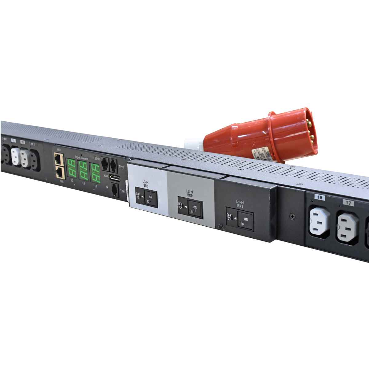 Server Technology IBM Pro2 HDOT 3 Phasen PDU C2W36CE-GPAE2M66/SC 03JN02 01KM875 mit PIPS 12xC19 24xC13 Server Technology IBM Pro2 HDOT 3 Phasen PDU C2W36CE-GPAE2M66/SC 03JN02 01KM875 mit PIPS 12xC19 24xC13