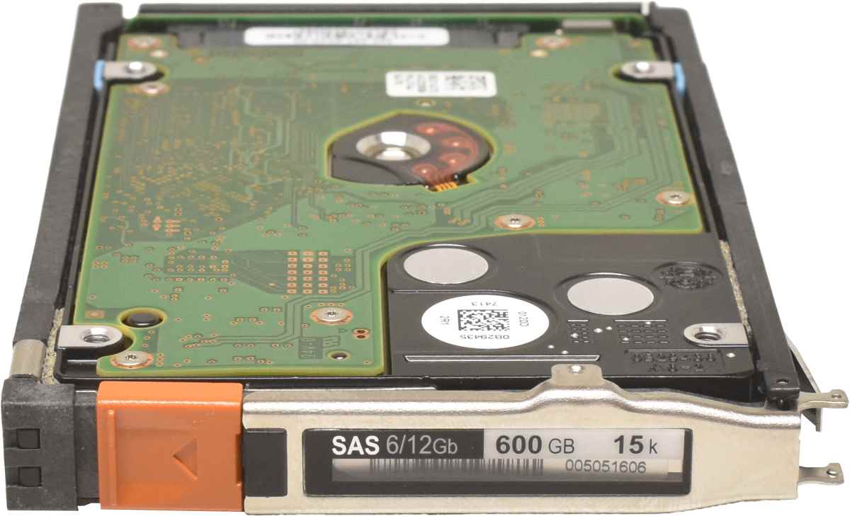 EMC HGST 600GB 2.5" 15K 12Gbps SAS HDD Festplatte HUC156060CS4200 mit EMC Rahmen 005051606 EMC HGST 600GB 2.5" 15K 12Gbps SAS HDD Festplatte HUC156060CS4200 mit EMC Rahmen 005051606