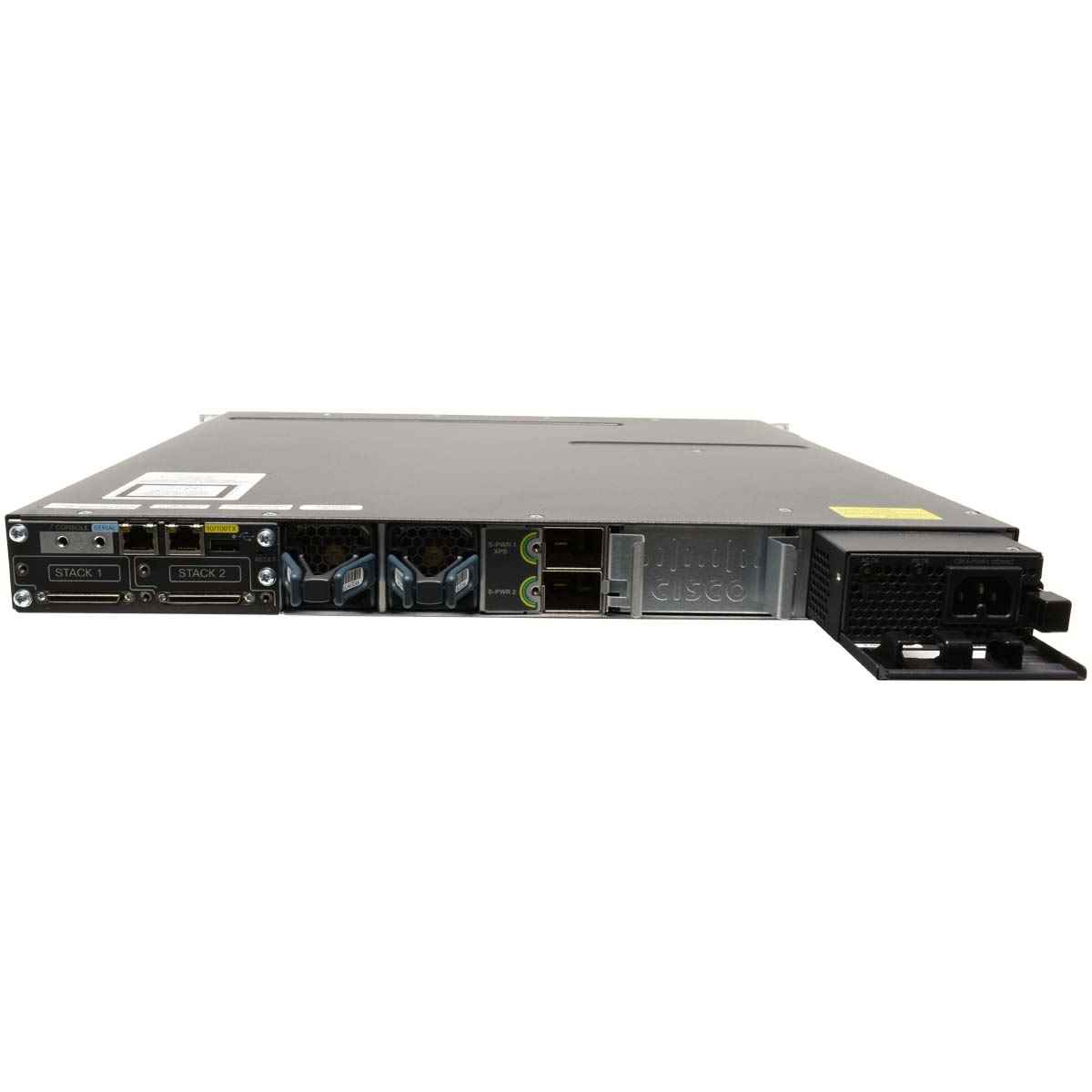 Cisco Catalyst WS-C3750-48PF-L - 48-Port + C3KX-NM-1G Modul + 1x C3KX-PWR-1100WAC Cisco Catalyst WS-C3750X-48PF-S 48-Port stackable PoE+ GE Switch 1x PSU