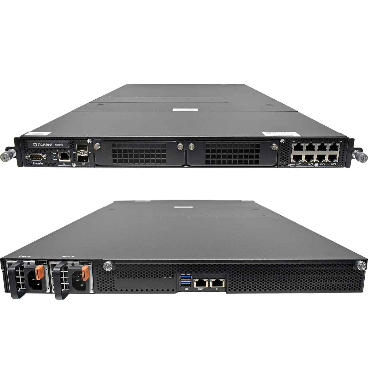 McAfee IPS-NS7500 600-1729-00 8-Port GE RJ-45 Network Security Platform 2x SFP+ NEW NEU