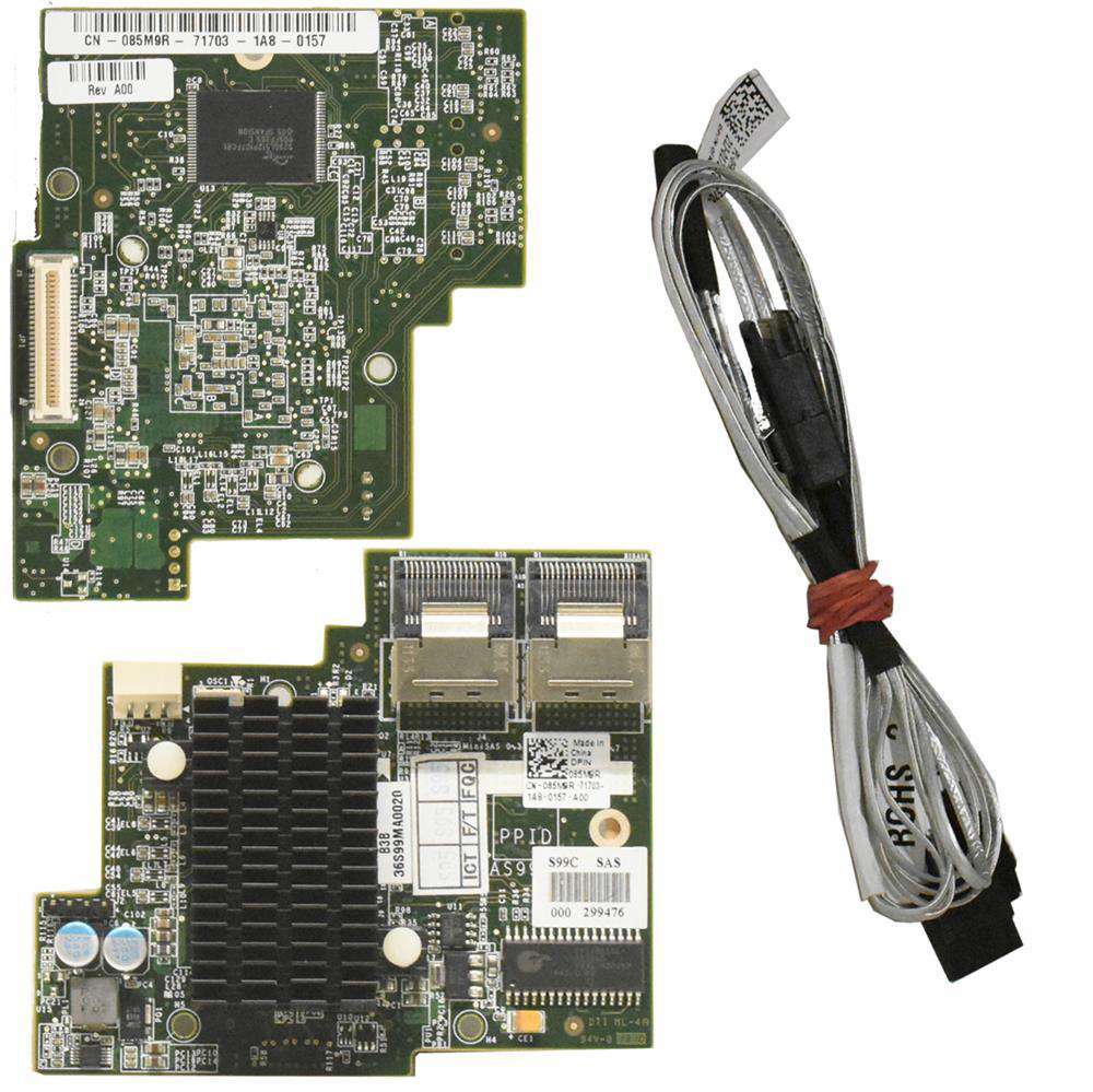 Dell-Raid-Controller-SAS-6Gb-DP-N-085M9R-for-PE-C1-001.jpg Dell Raid Controller SAS 6Gb DP/N 085M9R for PE C1100 C2100 SATA SAS Kabel 85M9R
