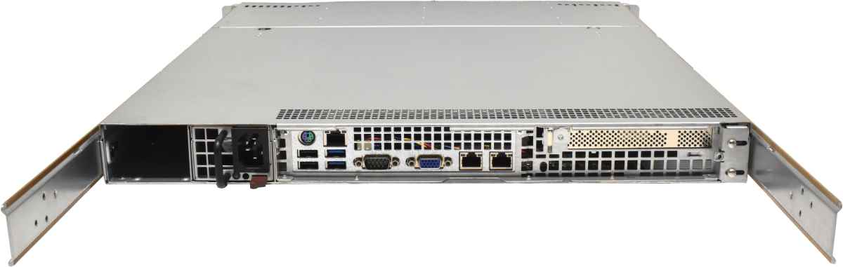 Supermicro CSE-813M 1U Server ASUS P9D-MV E3-1220 V3 3,1GHz 16GB RAM PC3 4x 3,5"