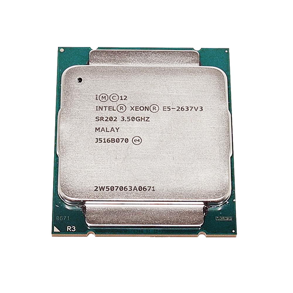 Intel Xeon Processor E5-2637 V3 15 MB SmartCache 3.5 GHz 4 Core FCLGA2011-3 SR202 Intel Xeon Processor E5-2637 V3 15 MB SmartCache 3.5 GHz 4 Core FCLGA2011-3 SR202