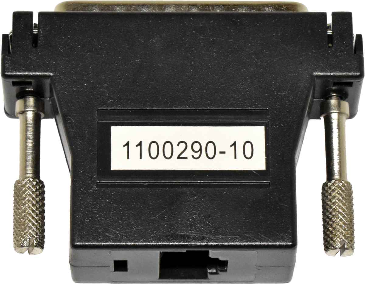 Perle IOLAN SCSC DBA0013C 04007030 1100290-10 DCE Adapter with SUN/Cisco pinout DB-25M - RJ-45F