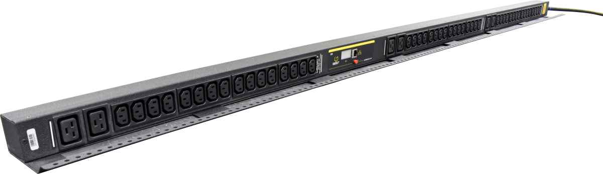 Geist GYWMN543-102MB6PS56 48x C13 6x C19 3-Phase PDU + Rack Mounting Sheet