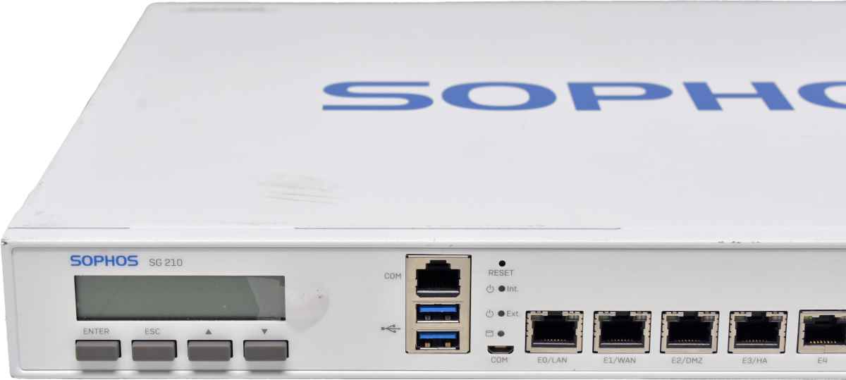 SOPHOS SG 210 Rev.3 Security Appliance SOPHOS SG 210 Rev.3 Security Appliance
