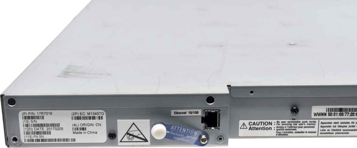 Dell PowerVault TL1000 0F42P0 LTO-7 SAS Tape Autoloader 9 Slots +Rack Ears