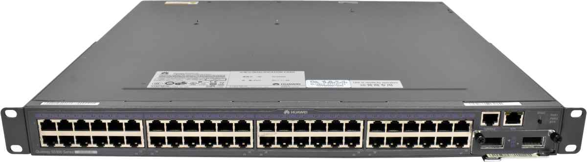 Huawei Quidway S5300 Series S5352C-EI 48-Port RJ-45 GE 2x PSU +10G XFP Module 2x XFP Transceiver