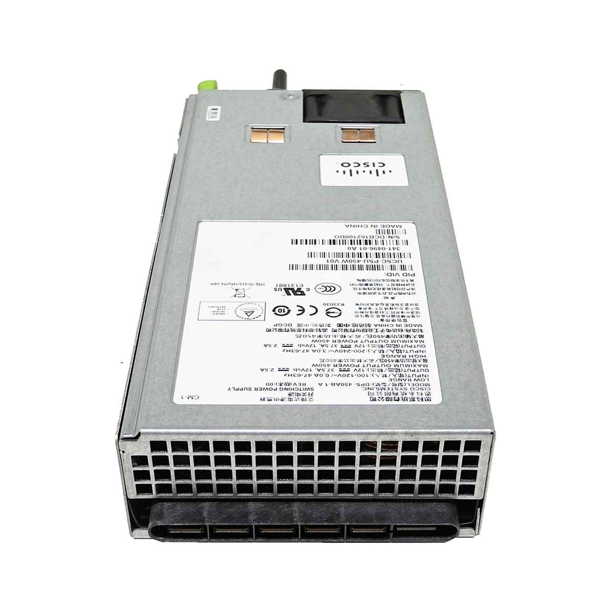 Cisco DPS-450AB-1 A Power Supply / Netzteil UCSC-PSU-450W 341-0496-01 A0 Cisco DPS-450AB-1 A Power Supply / Netzteil UCSC-PSU-450W 341-0496-01 A0