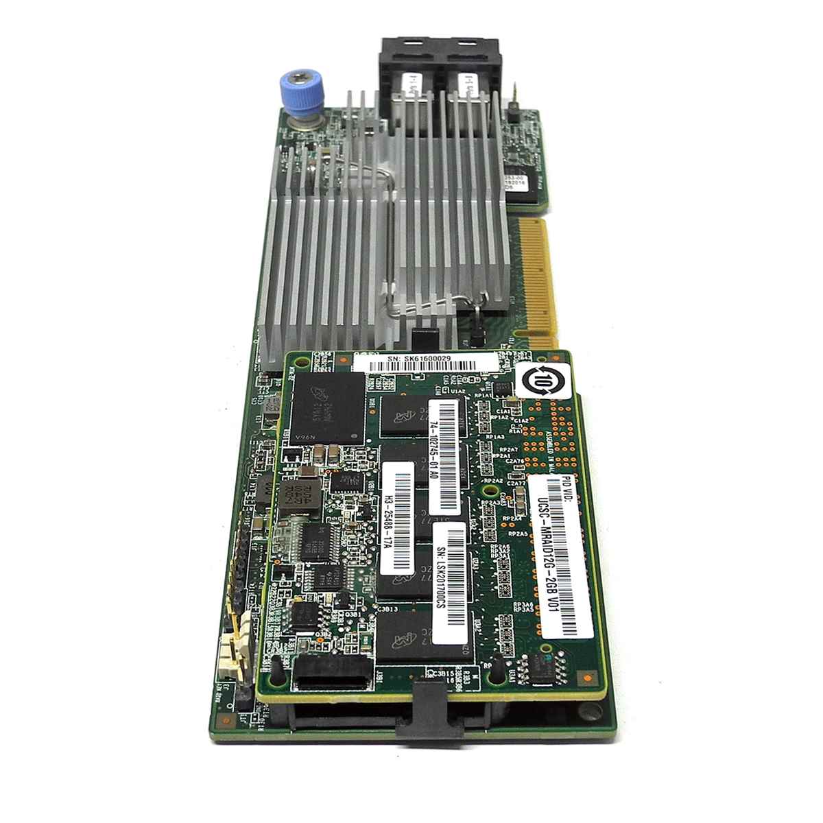 Cisco UCSC-MRAID12G 8-Port SAS RAID Controller + 2 GB Cache Module + BBU Cisco UCSC-MRAID12G 8-Port SAS RAID Controller + 1 GB Cache Module + BBU #1