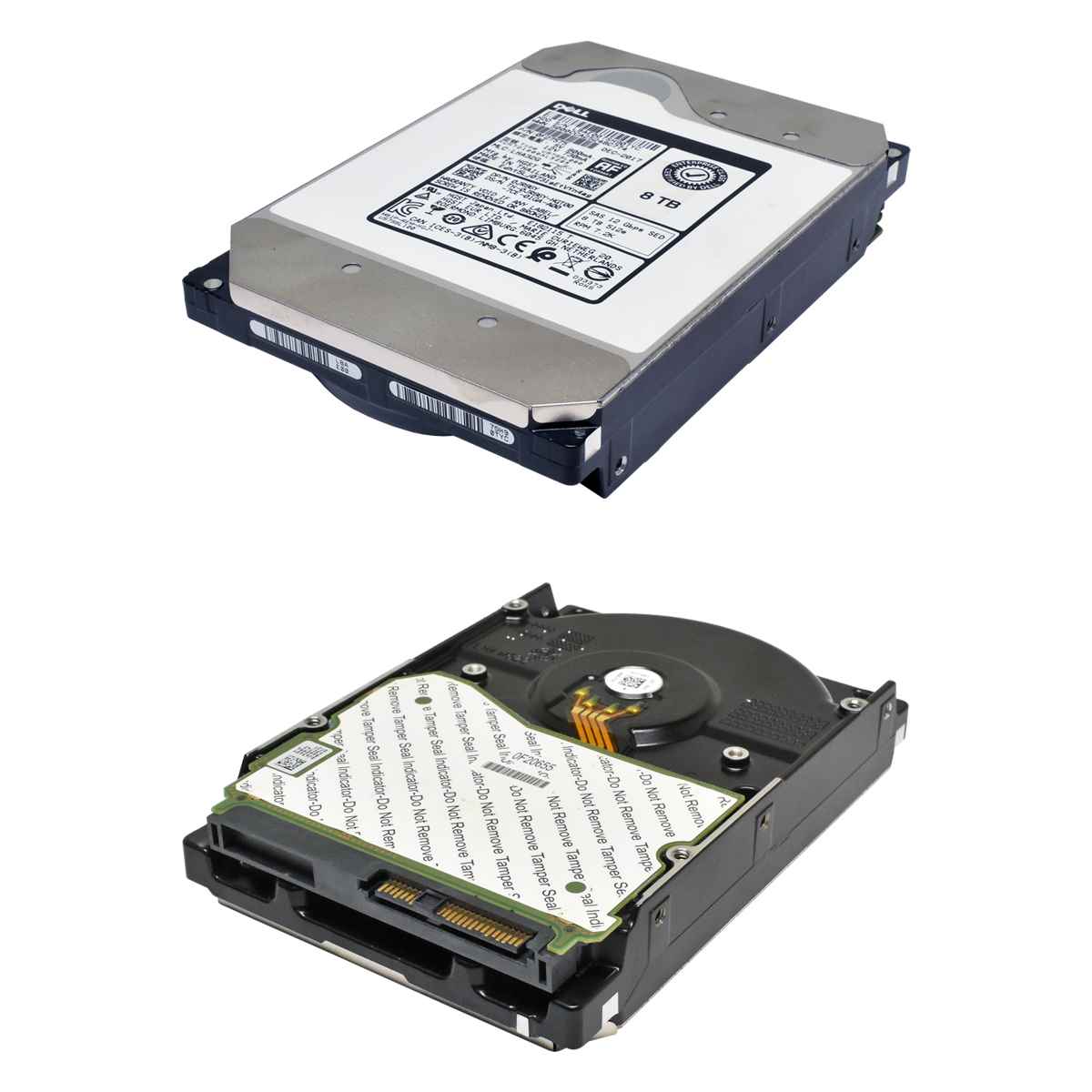 HGST DELL 8TB HDD Festplatte 3.5" 12 Gbps SAS 7.2K HUH721008AL5205 0JR86Y
