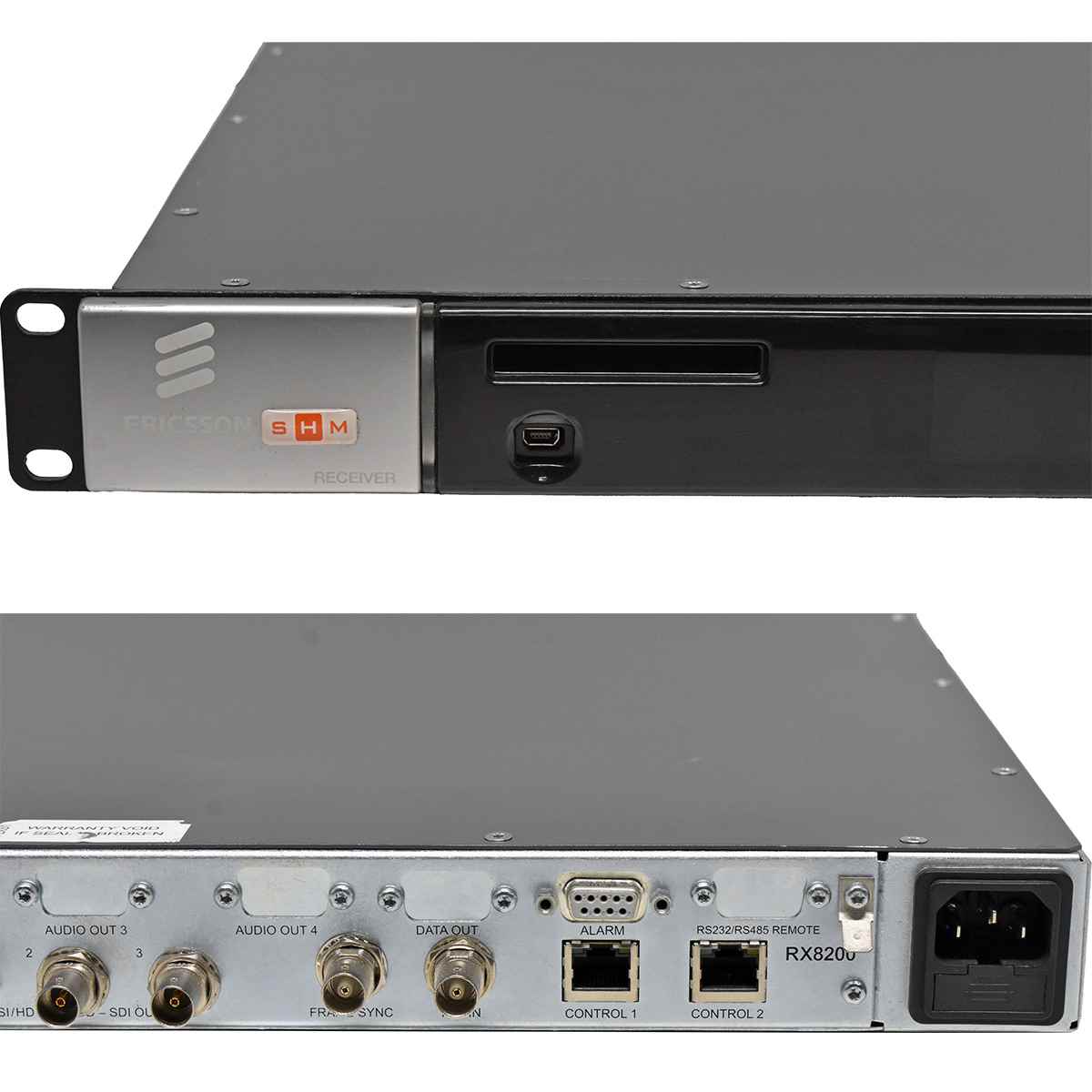 Ericsson Receiver RX8200 MPEG2 & MPEG4 4:2:2 Base Unit for Receiver RX8200 Rev. 4.8.1 Ericsson Receiver RX8200 MPEG2 & MPEG4 4:2:2 Base Unit for Receiver RX8200 Rev. 4.8.1