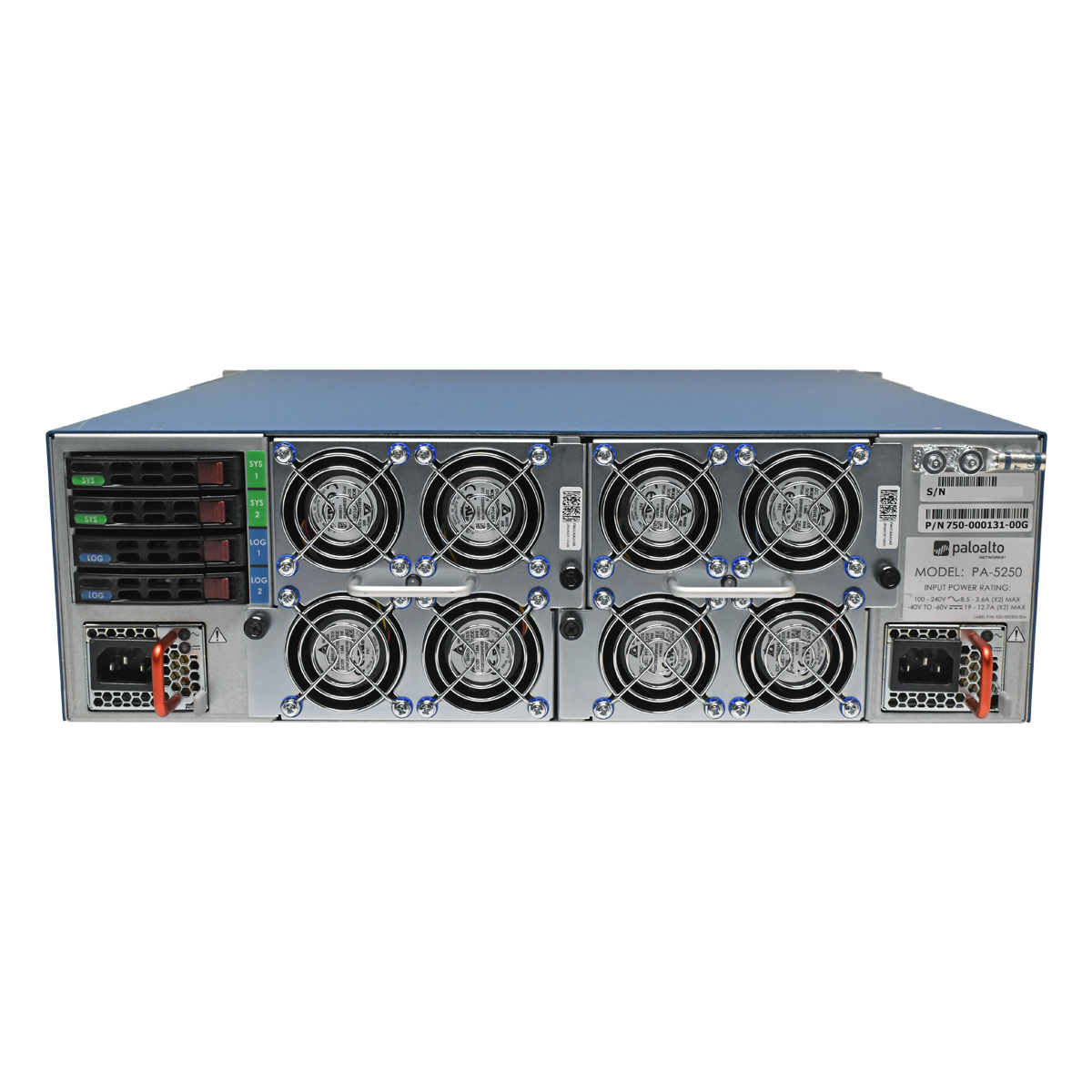 Paloalto PA-5250 750-000131-00G 100G 2x SSD 240GB 3U Networks Firewall-Appliance