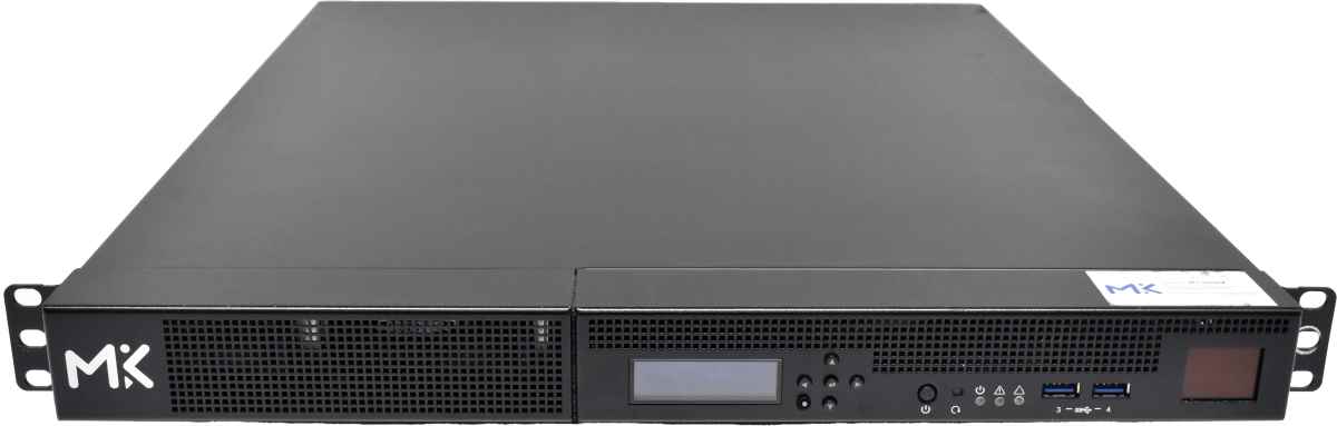 MK Advantech VEGA-7010 High Density Video Server for Multi-channel 4K/8K HEVC En-and Decoding Rack Ears