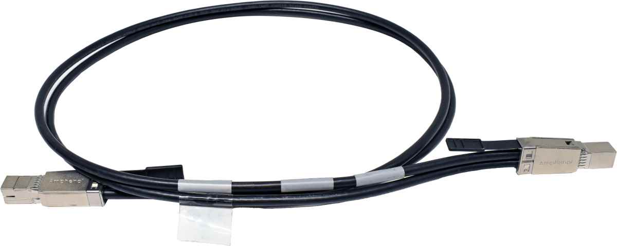 NetApp 1m MiniSAS HD external Data Cable 112-00436 SFF-8644 - SFF-8644