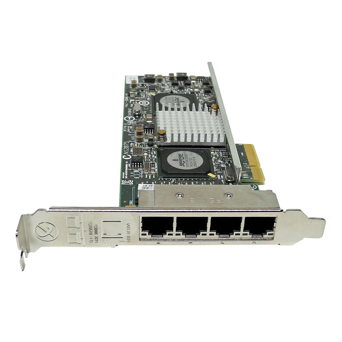 Cisco Broadcom NetXtreme II 5709 Quad-Port PCIe x4 Netzwerkkarte 74-10900-01 BCM95709A0906G FP