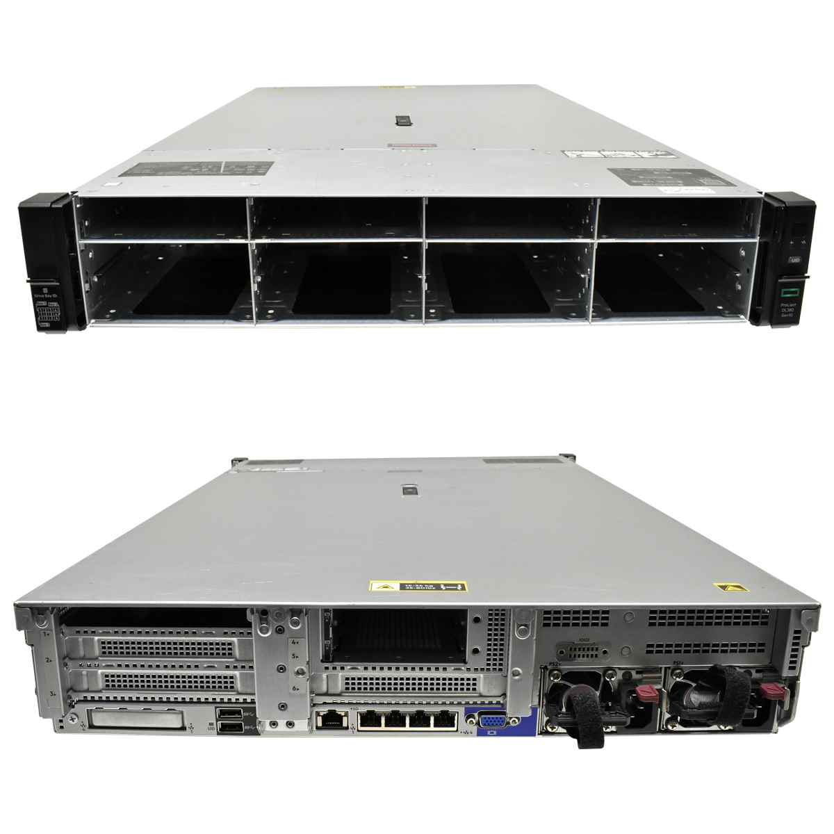 HP ProLiant DL380 G10 2U no CPU no PC4 RAM  2x Heatsink CPU 12x LFF 3,5 2x SFF 2,5